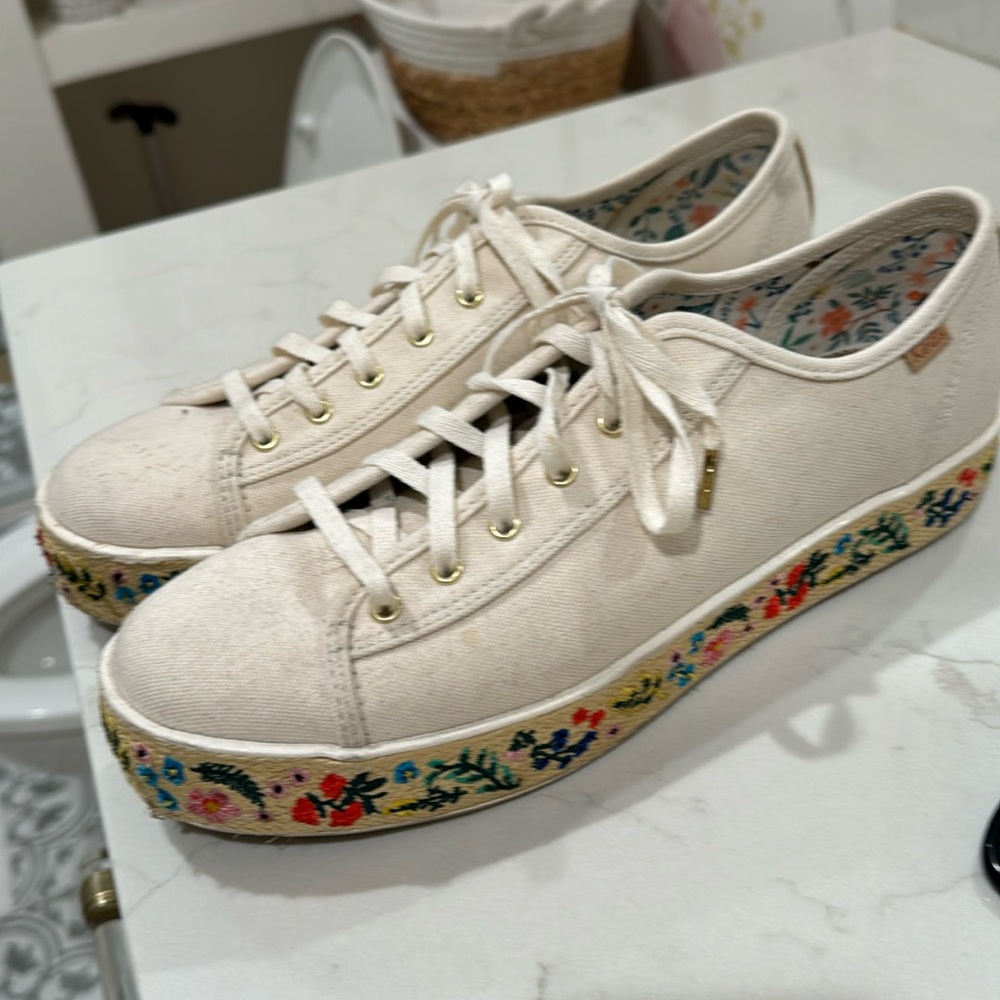 Rifle Paper company Keds!